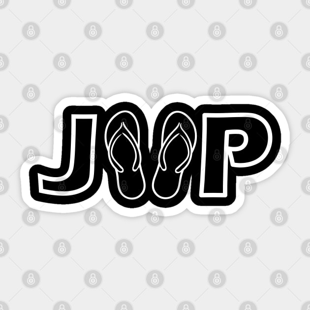Jeep flip flops store